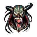 predator and tattoo design idea