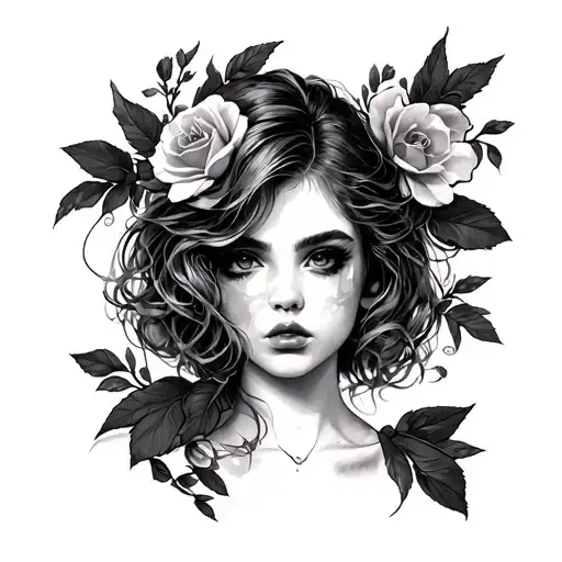 Femboy tattoo design idea