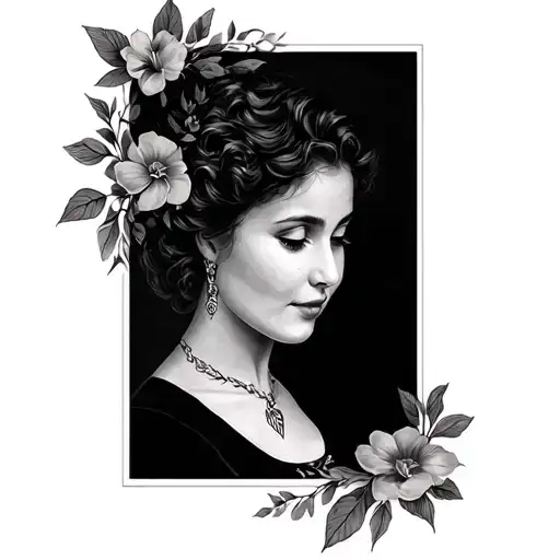 In Memory Of Mom tattoo design idea