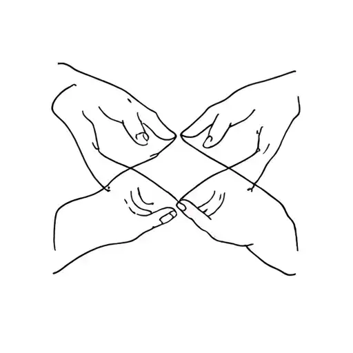 Relationship tattoo design idea