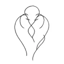 Relationship tattoo design idea