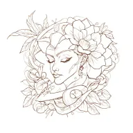 lucky tattoo design idea