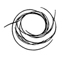 Enso wave forming the shape tattoo design idea