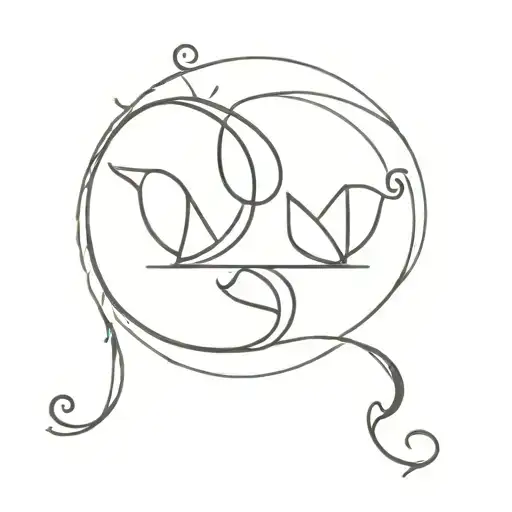 pisces libra tattoo design idea