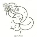 pisces libra tattoo design idea