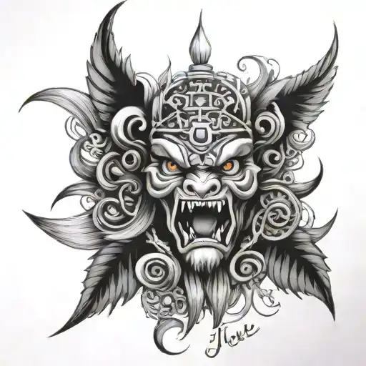 2006 birth year JuJu tattoo design idea