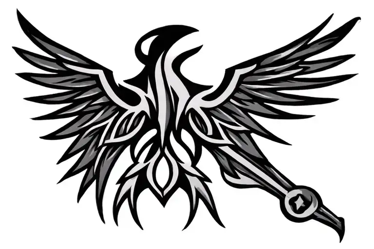 lithuanian spirit symbol tattoo design idea