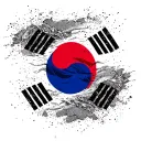 Korean Flag tattoo design idea