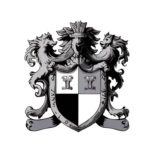 Murray Irish family crest tattoo design idea
