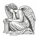 weeping Angel tattoo design idea