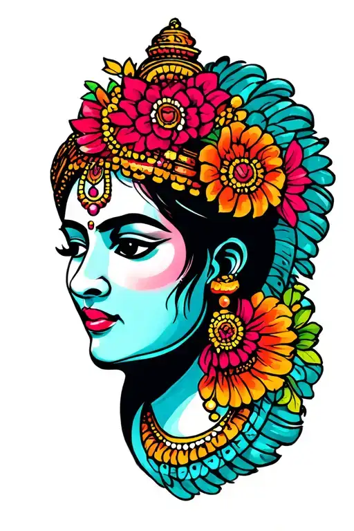 Kandarp, Gemini, India tattoo design idea