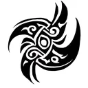 filipino tribal Mixed tattoo design idea