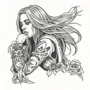 Billie Eilish tattoo design idea