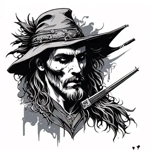 Vagabond tattoo design idea