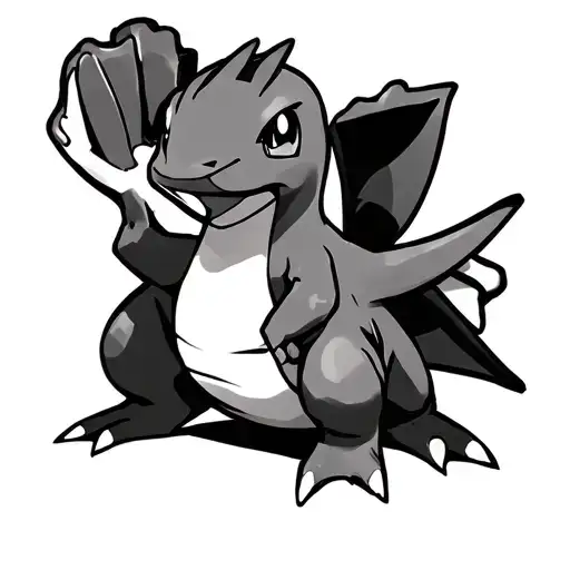charmander tattoo design idea