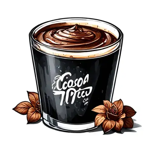 Cocoa tattoo design idea