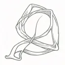 wishbone tattoo design idea