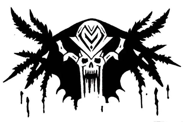 death coming out of your chest tattoo, aztec warrior tattoo design idea