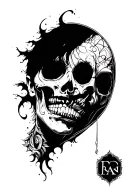 Pain A lil bit tattoo design idea