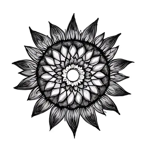 mandala design tattoo design idea