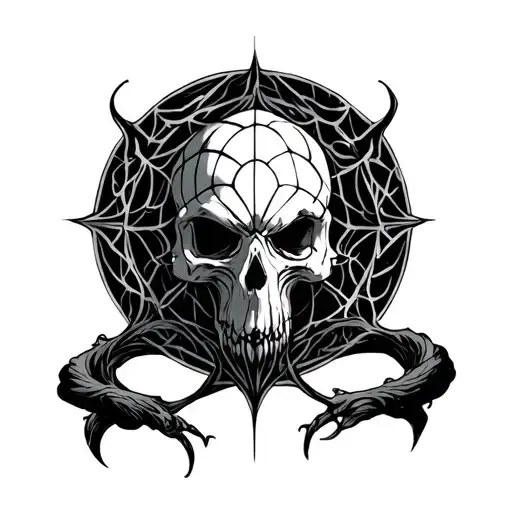 Web Of Wyrd tattoo design idea