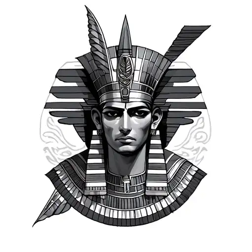 egyptian god osiris full back tattoo tattoo design idea