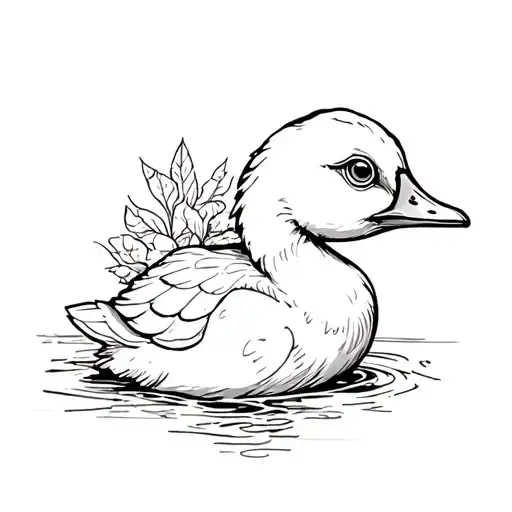 Silly Goose tattoo design idea