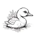 Silly Goose tattoo design idea