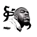 50 Cent tattoo design idea