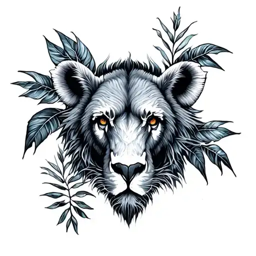 Rainforest tattoo design idea