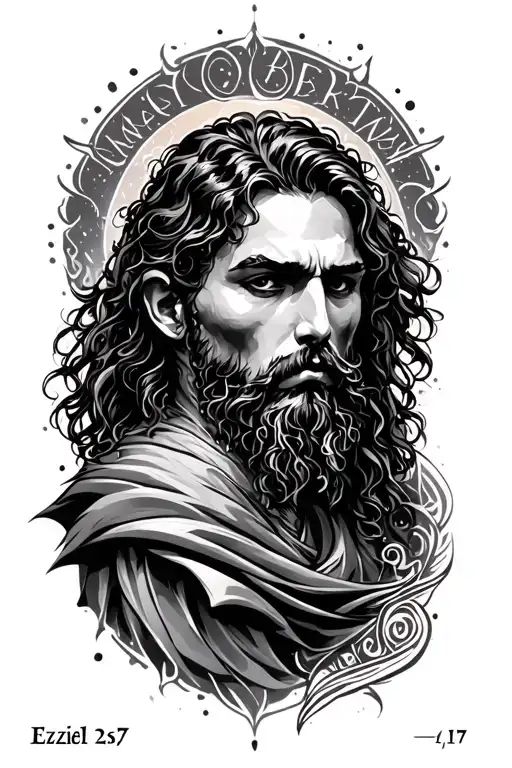 Ezekiel 25:17 tattoo design idea