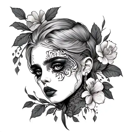 Submissive tattoo design idea