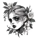 Submissive tattoo design idea