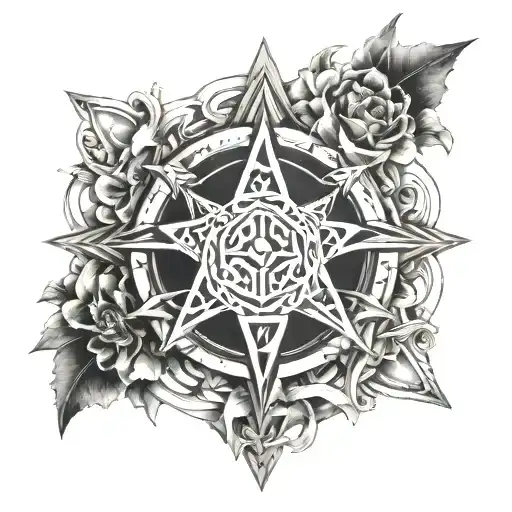 7 Hermetic Laws tattoo design idea