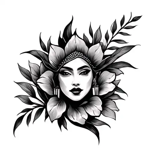 Bali tattoo design idea