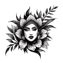 Bali tattoo design idea
