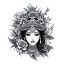Bali tattoo design idea