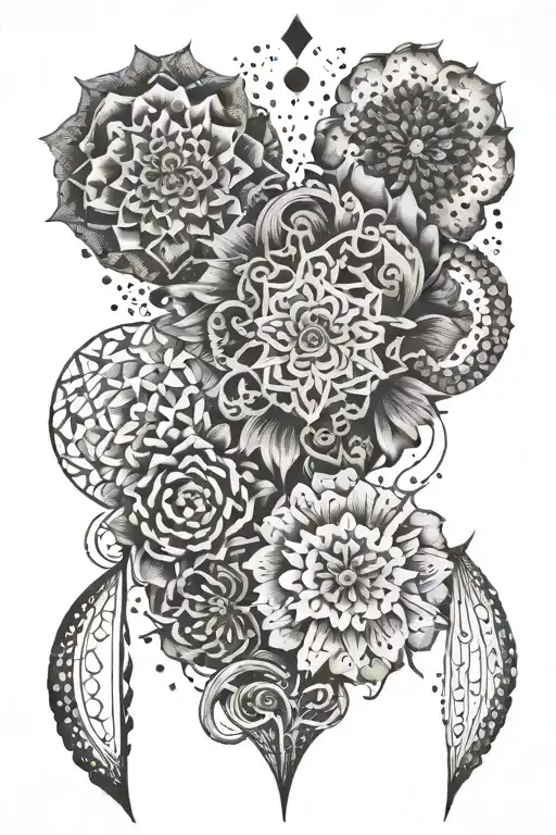 missing trauma love tattoo design idea