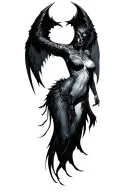 Morrigan tattoo design idea