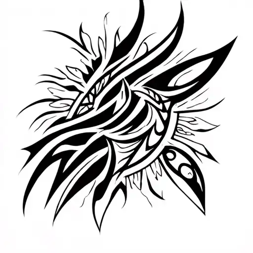 Anglo Saxon tattoo design idea