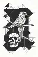 sabre tattoo design idea