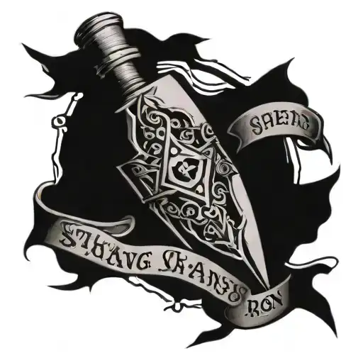 Iron Sharpens Iron tattoo design idea