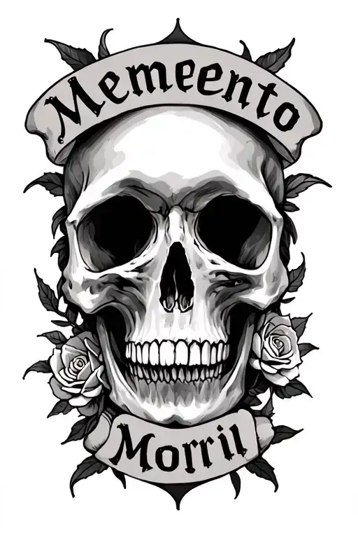 "Memento Mori" "Memento Mori" memento mori forearm sleeve tattoo design idea