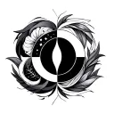 Four Elements tattoo design idea