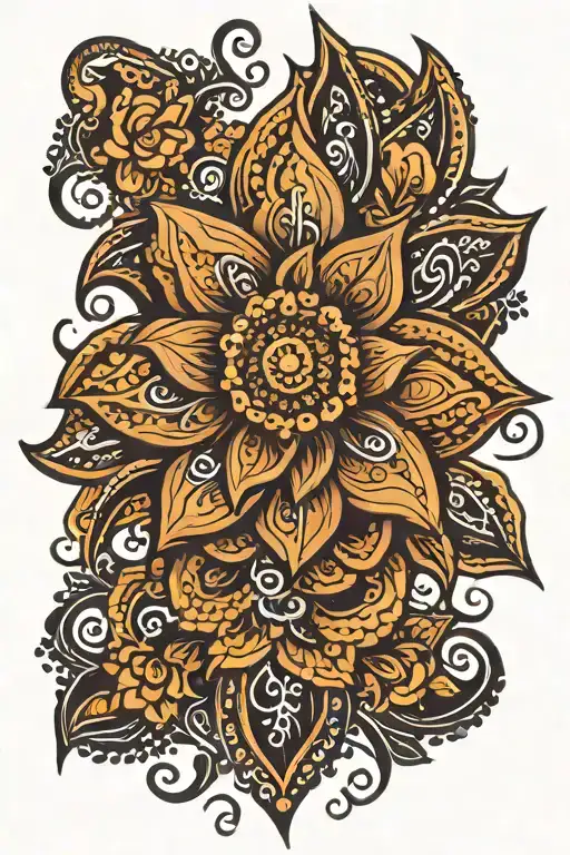 Henna tattoo design tattoo design idea