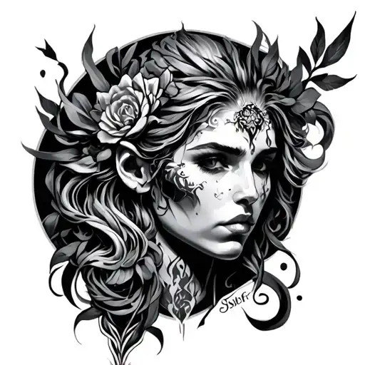 SISIFO myth tattoo design idea
