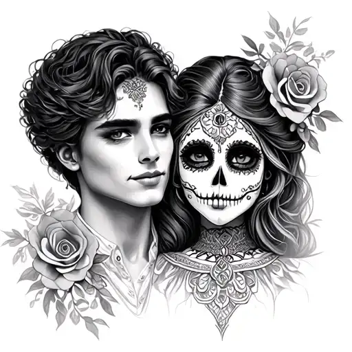 Matthew and catrina tattoo design idea