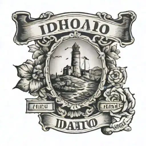 idaho postage stamp tattoo design tattoo design idea