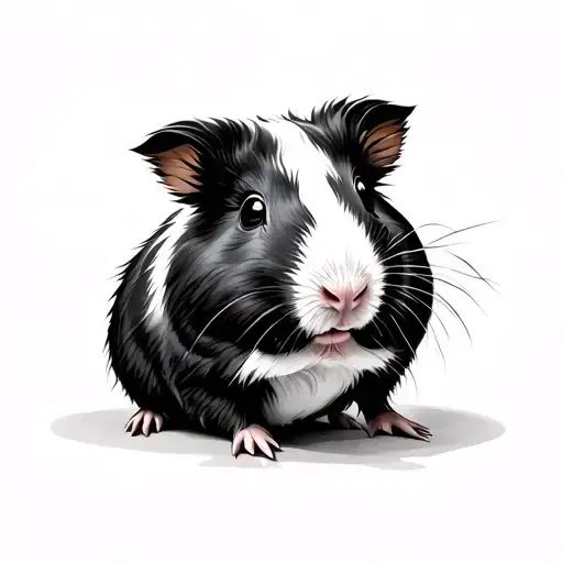 Guinea Pig tattoo design idea