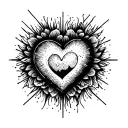 overcoming heartbreak tattoo design idea